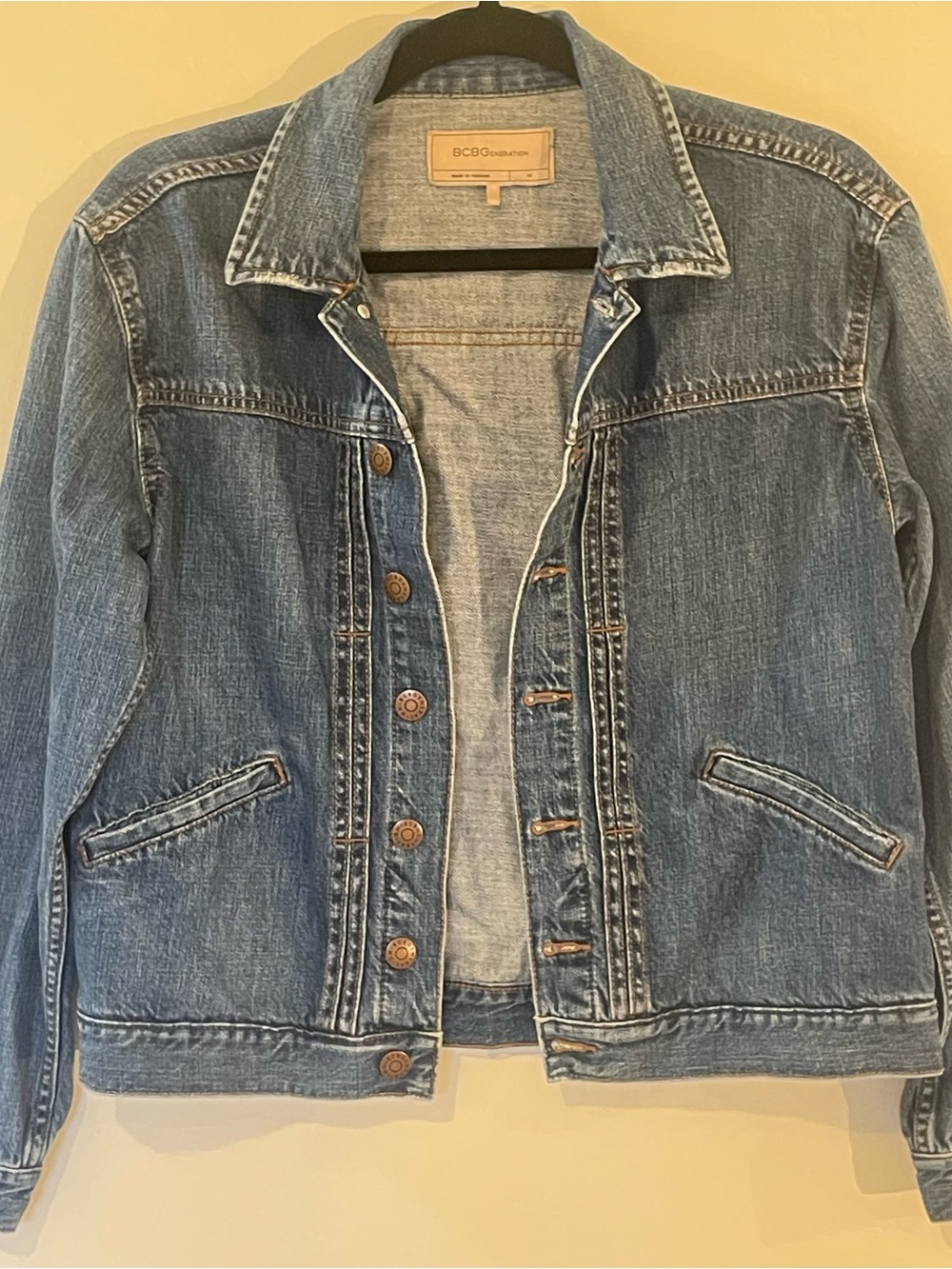 BCBGeneration Oversized Denim Jacket